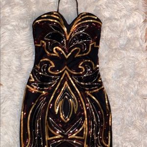 Sequenced dress